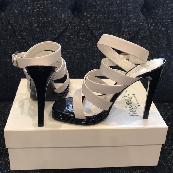 YVES SAINT LAURENT black and white. - Picture 3 of 4